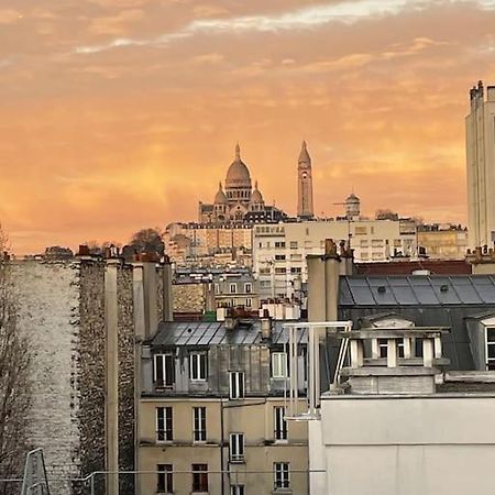 Ferienwohnung Vue Sur Le Sacre Coeur Montmartre Paris Exterior foto