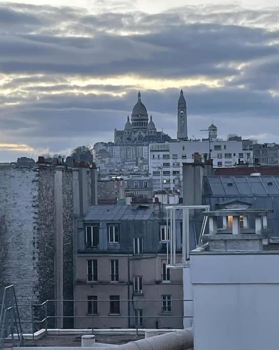 Ferienwohnung Vue Sur Le Sacre Coeur Montmartre Paris Exterior foto