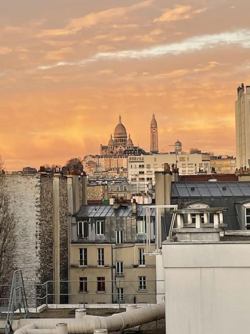 Ferienwohnung Vue Sur Le Sacre Coeur Montmartre Paris Exterior foto